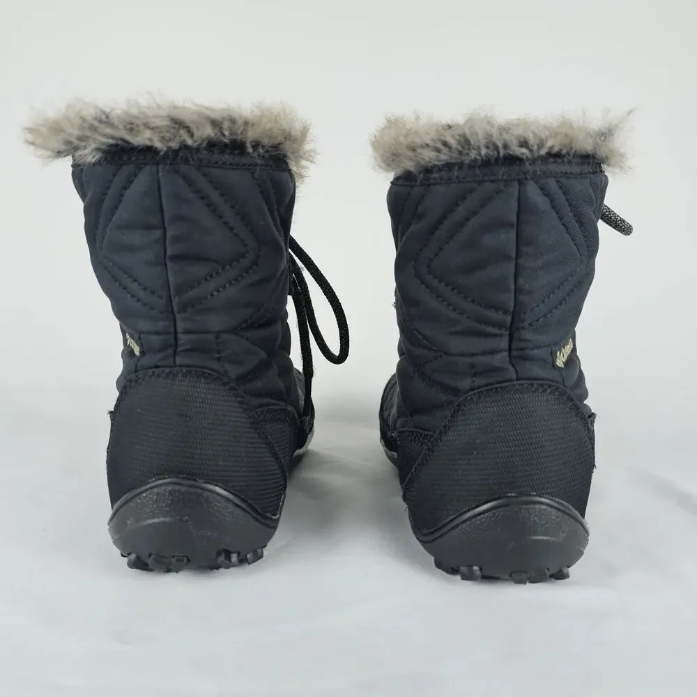 Columbia Minx Shorty III Women's Boots Size 6.5 Wide Black Waterproof BL5961-010